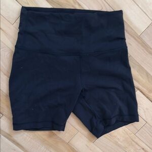 Lululemon Athletica Black Bike Shorts High-Rise